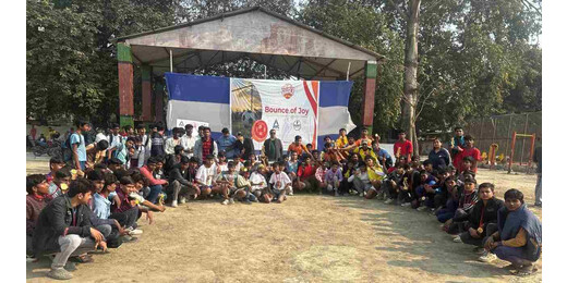 खेल के मैदान में जोश : बाउंस ऑफ जॉय फुटबॉल टूर्नामेंट का भव्य आयोजन